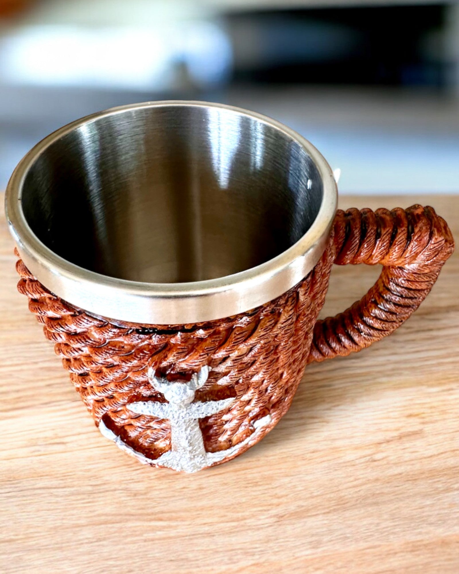 Kufel "Morski Skarb" aus Edelstahl, personalisierbar mit Gravur als Geschenk