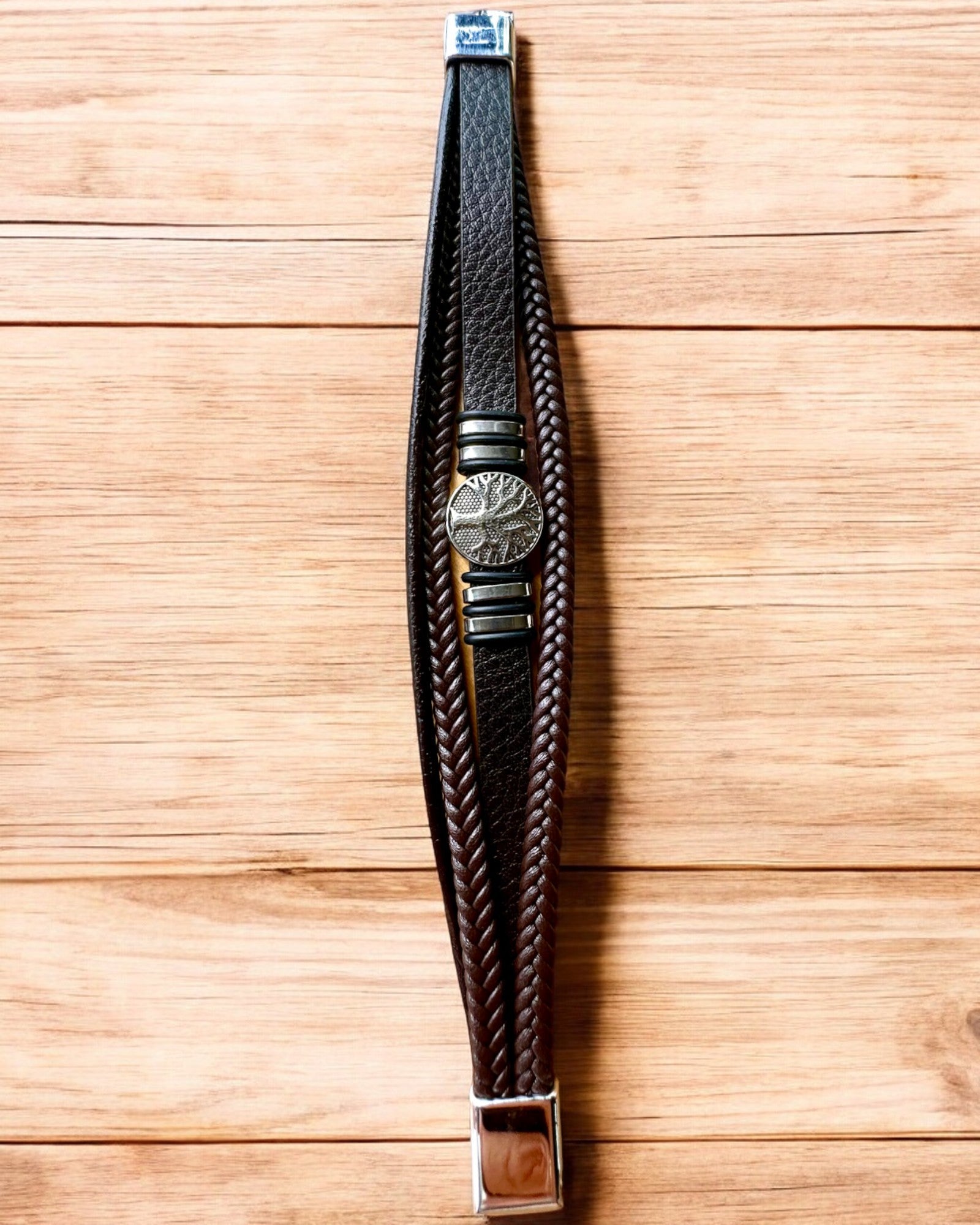 Armband "Baum des Lebens" mit Personalisierungsmöglichkeit als Geschenk, 3 Farbvarianten