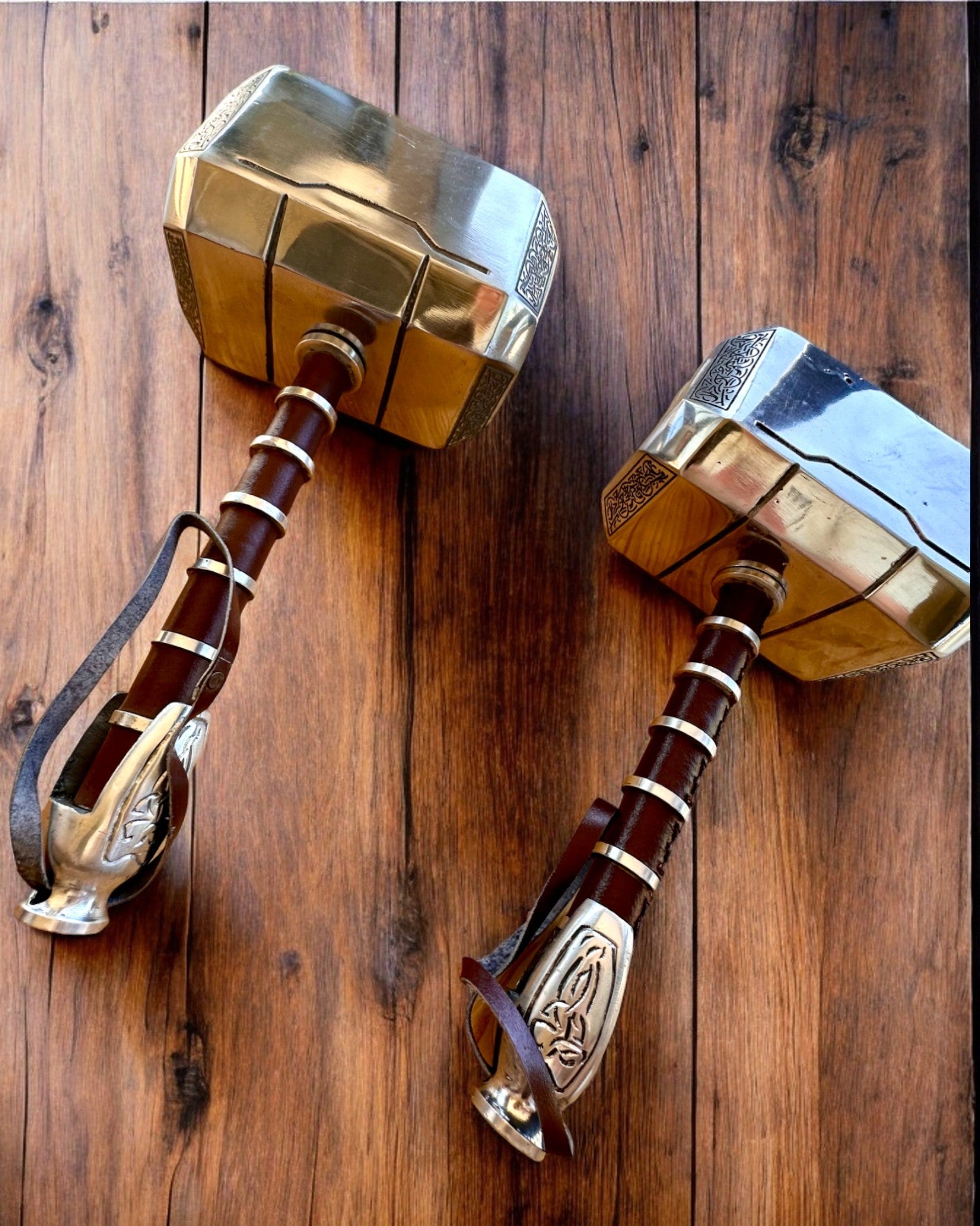 Thors Hammer "Chief" - Handgefertigter Handwerkshammer, Personalisierung mit Gravur als Geschenk