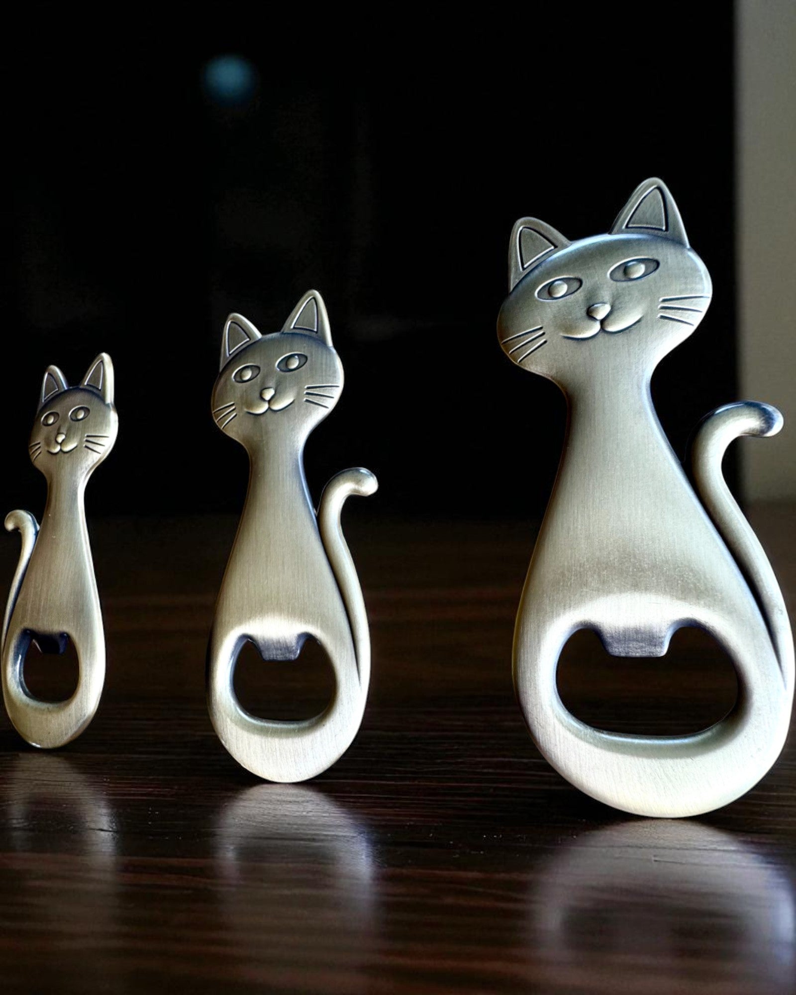 Flaschenöffner Vintage Tiere - 7 Varianten, Personalisierung mit Gravur als Geschenk