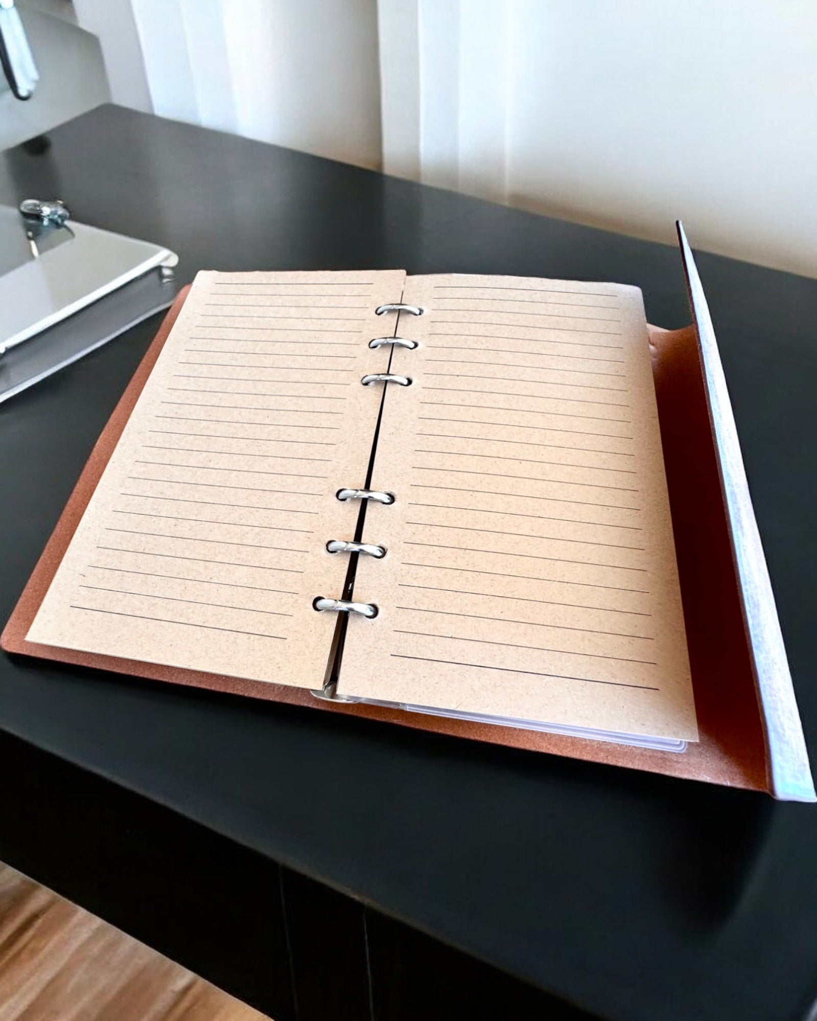 Vintage Memoire Notizbuch mit personalisierter Gravur - 3 Designs zur Auswahl, Notizbuch als Geschenk