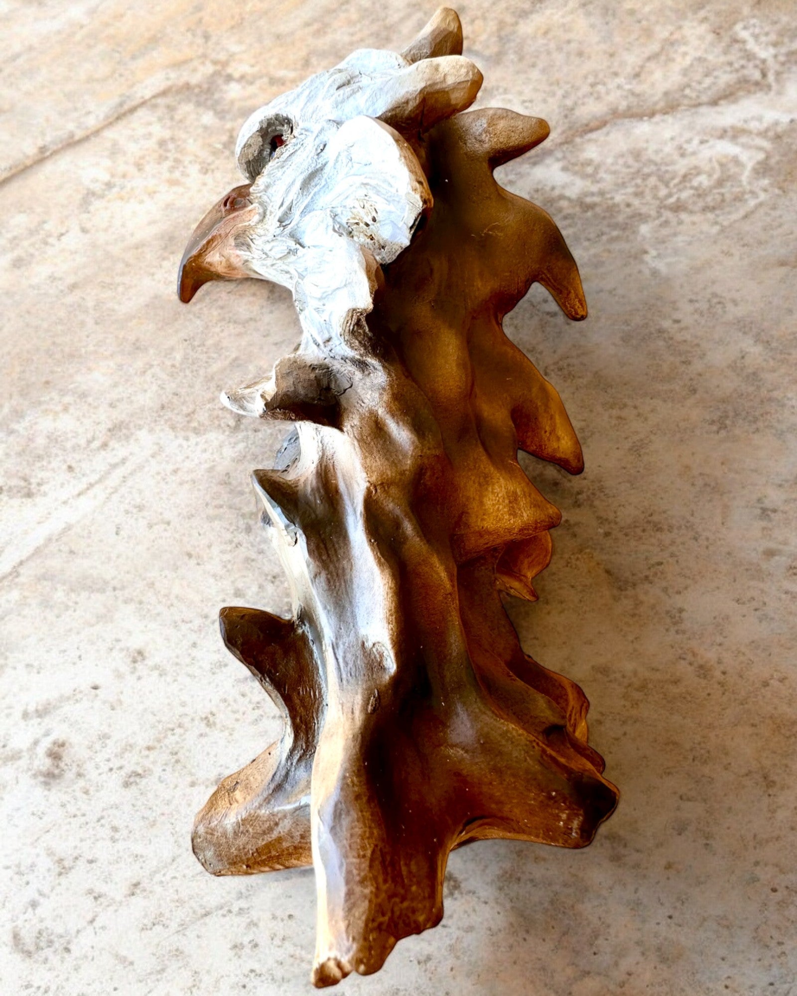 Adler der Freiheit Skulptur aus Harz mit Gravurmöglichkeit als Geschenk 26,5 cm Höhe