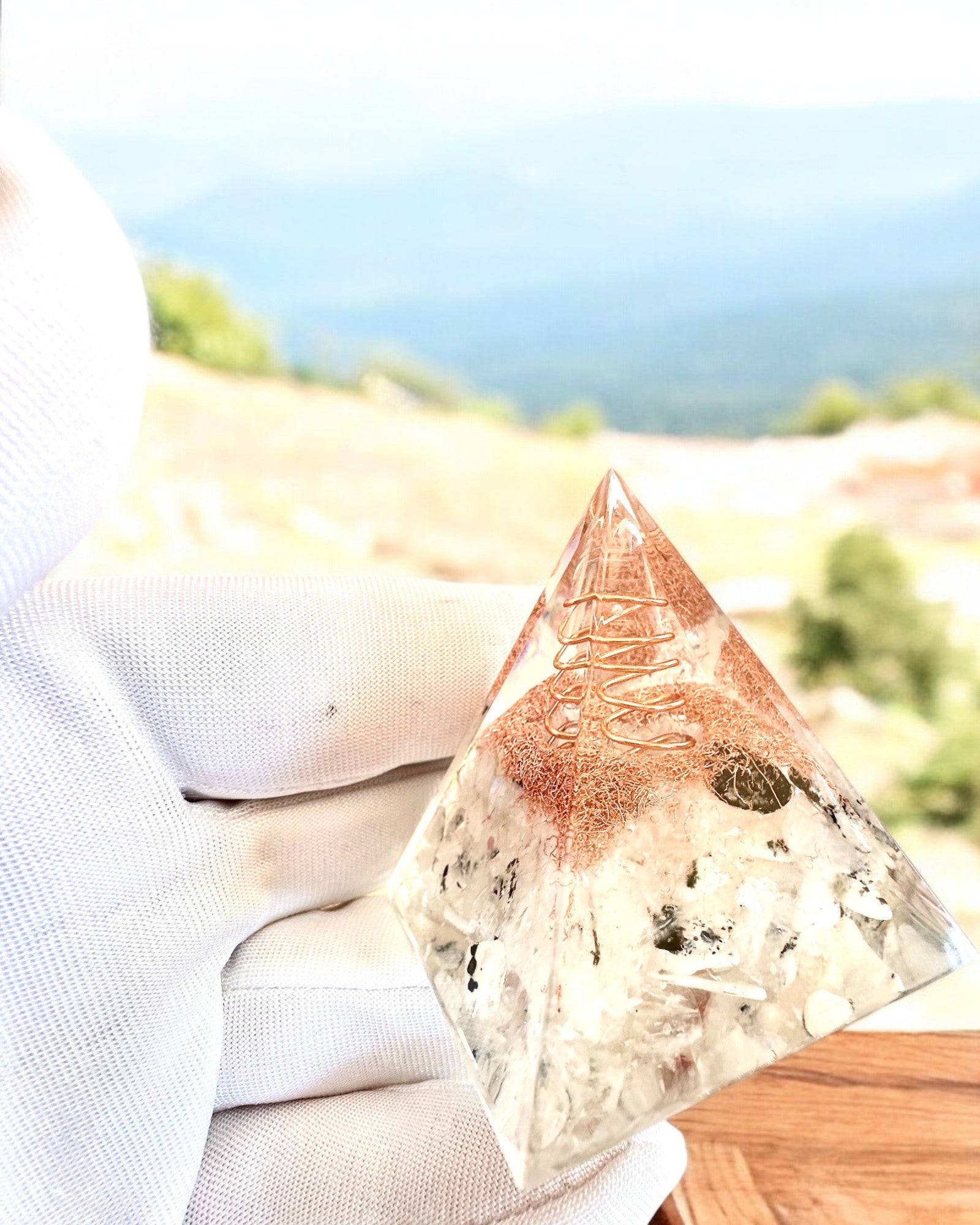 Orgonit-Pyramide "Copper Harmony"