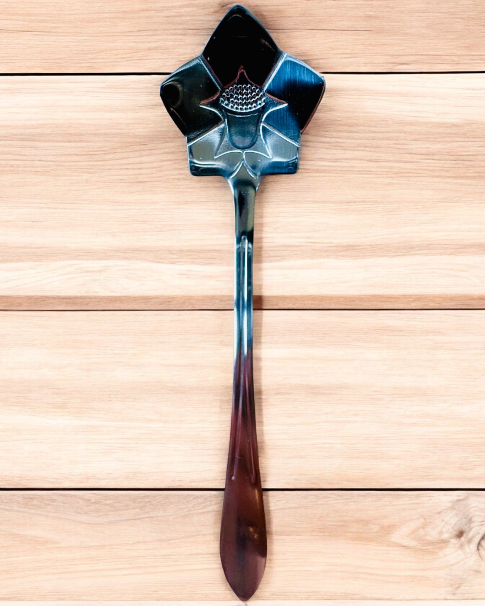 Eleganter Löffel "Blumeneleganz" – Personalisiert als Geschenk, Gravur, 7 Varianten zur Auswahl