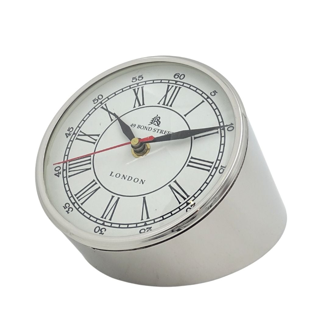 Metall-Schreibtischuhr CLK-0212