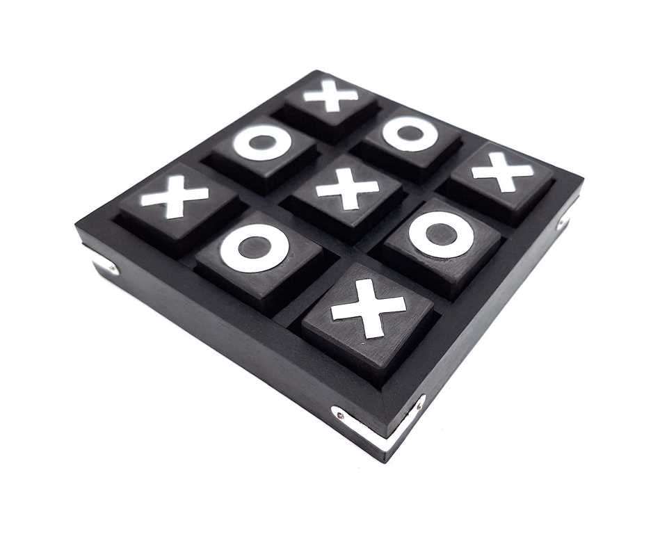 Spiel - Tic-Tac-Toe - 13 x 13 cm - G1078