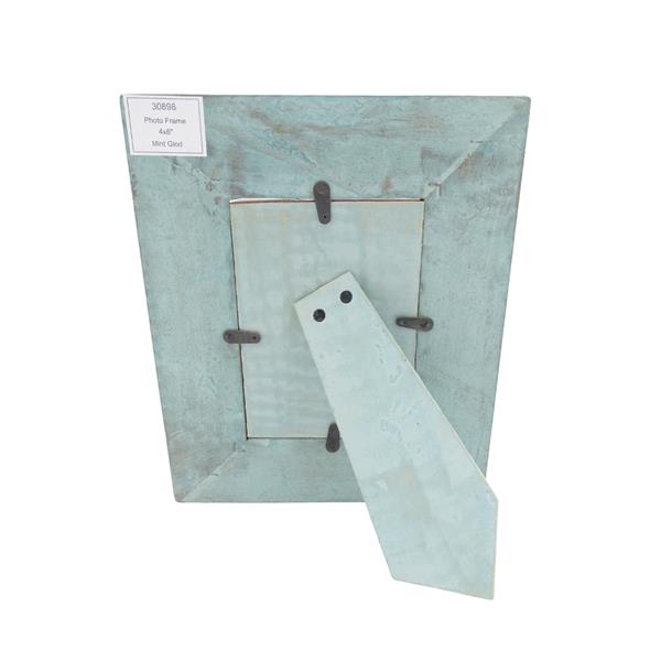 Holz-Bilderrahmen Gold-Mint - 30898 - Fotoformat 15x10cm