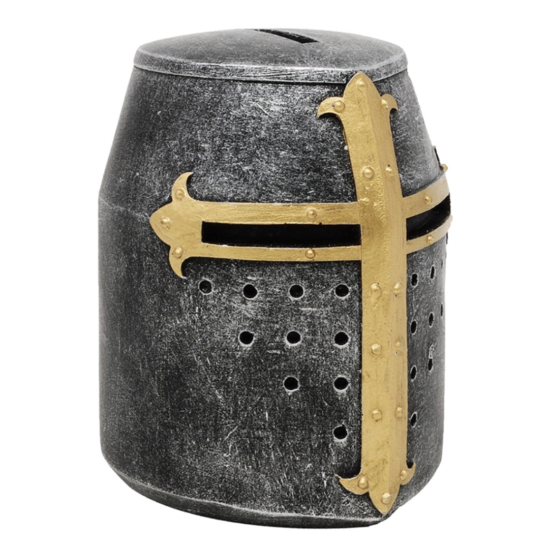 Spardose Kreuzritter-Ritterhelm – Ideal als Geschenk – MC-23092