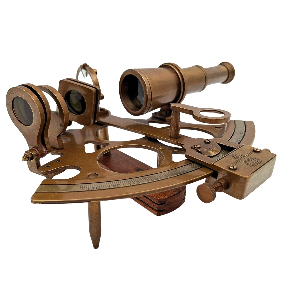Großer Messing-Sextant – Geschenk für Segler - NSHB