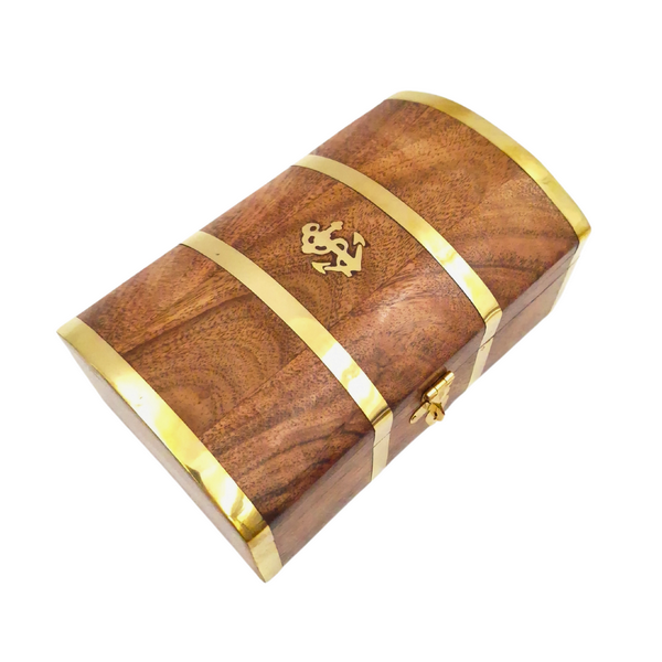 Maritime Holzschatulle Vintage - DNU-020