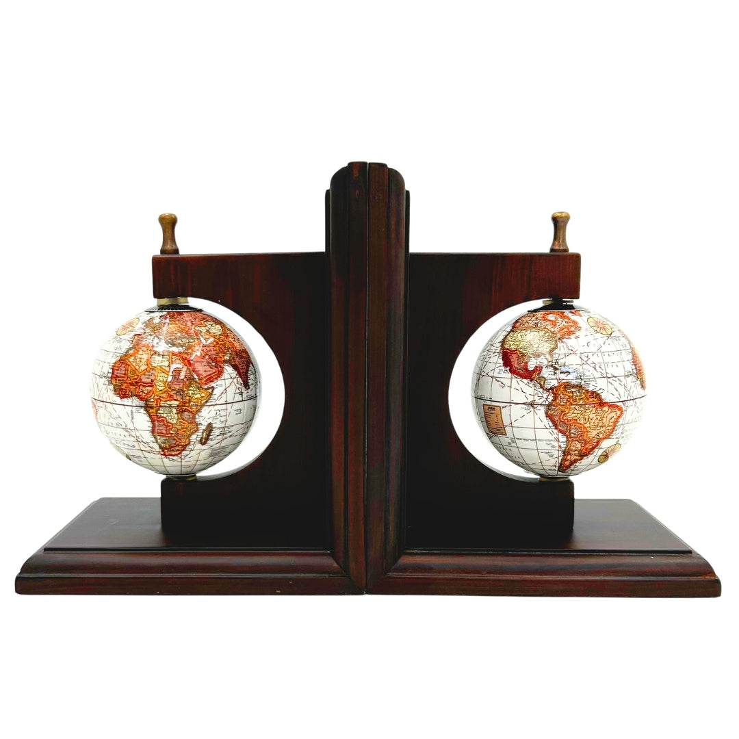 Buchstütze Buchstützen Globen - Geschenk für Reisende - NC2677C