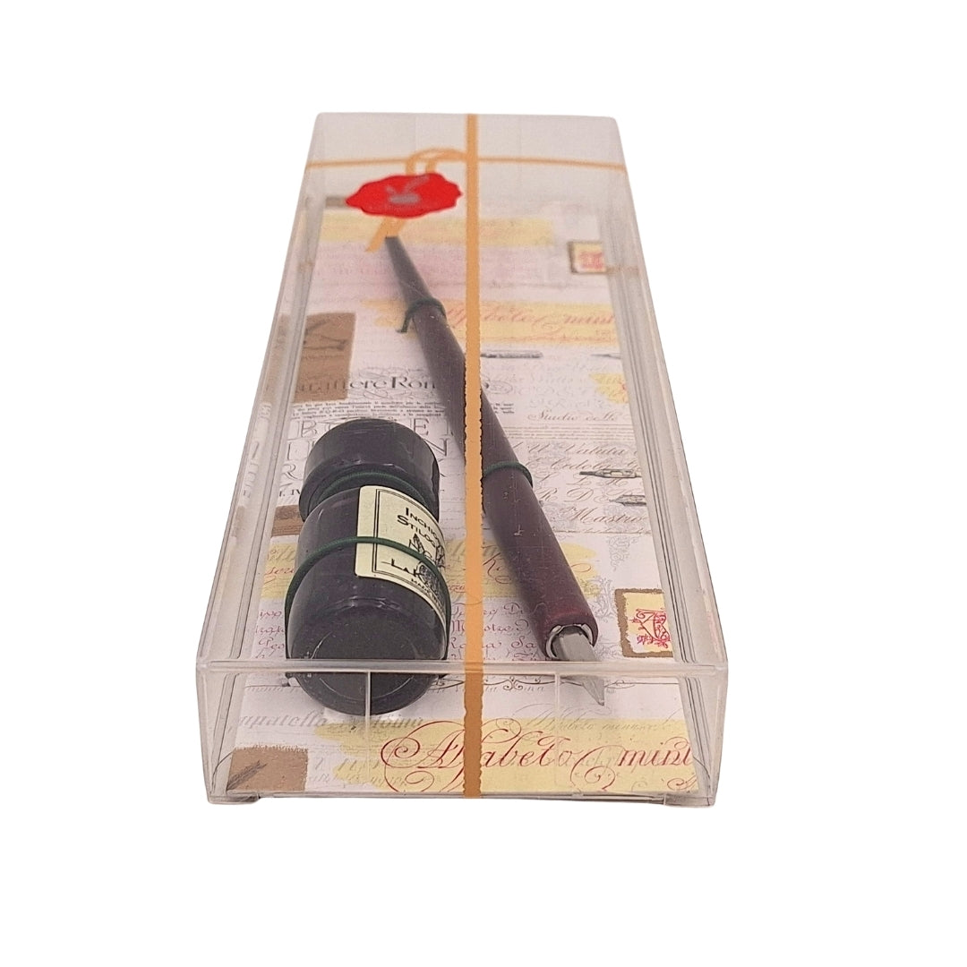 Kalligrafie-Set - Federhalter mit Feder + Tinte – 708