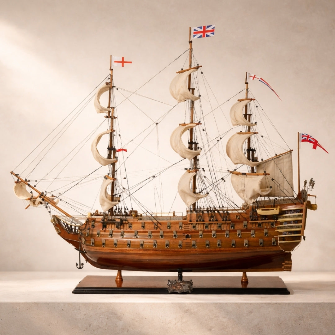Exklusives Modell des Segelschiffs HMS Victory VIC80R