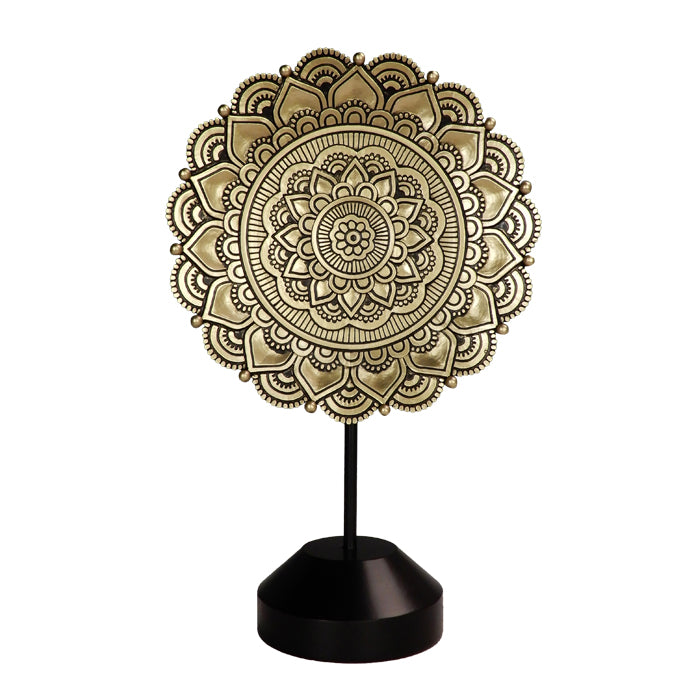 Ovale Mandala-Figur - buddhistische Dekoration - 35cm - 44032FJH