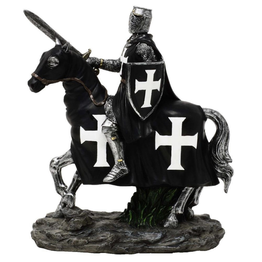 Dekorative Figur Ritter auf Pferd 22 cm - MC-23115