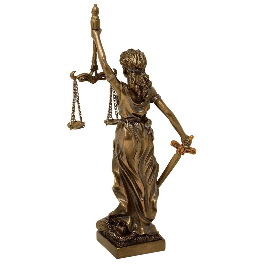Figur Themis Göttin der Gerechtigkeit 20 cm - Geschenk für Juristen – MC-90184