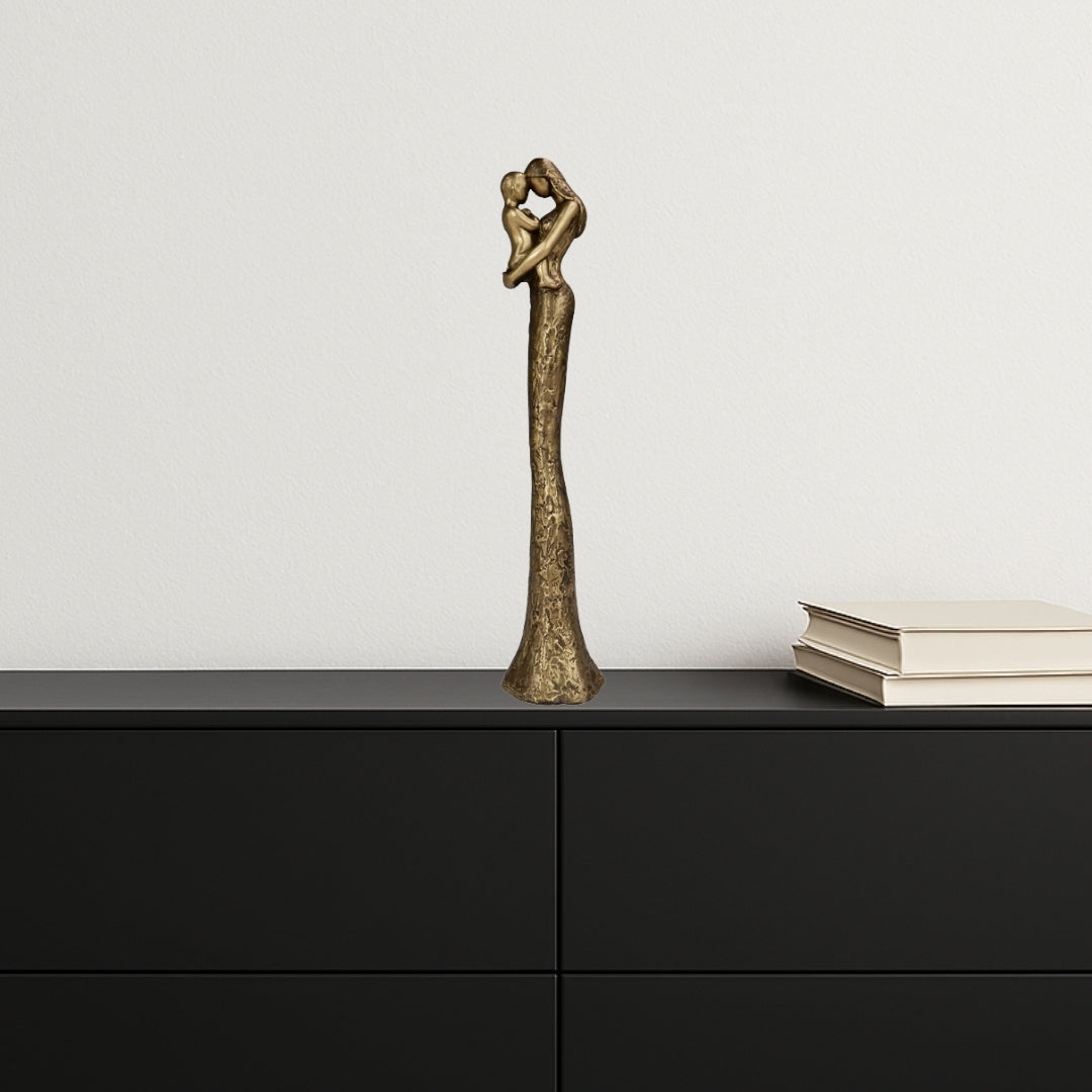 Moderne Figur Mutter mit Kind - Symbol der Familie - Höhe 27cm - E43586