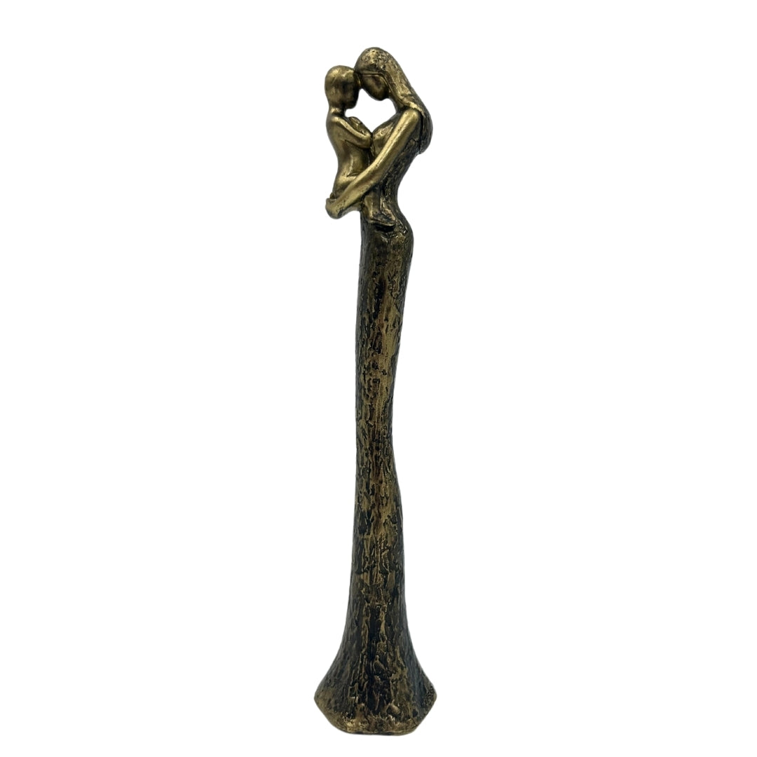 Moderne Figur Mutter mit Kind - Symbol der Familie - Höhe 27cm - E43586
