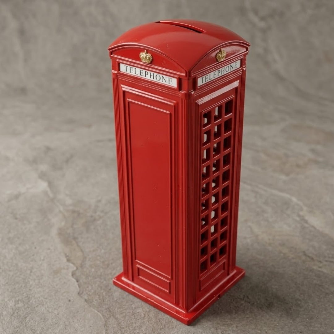 Spardose Dekorative Figur – Telefonzelle - BT