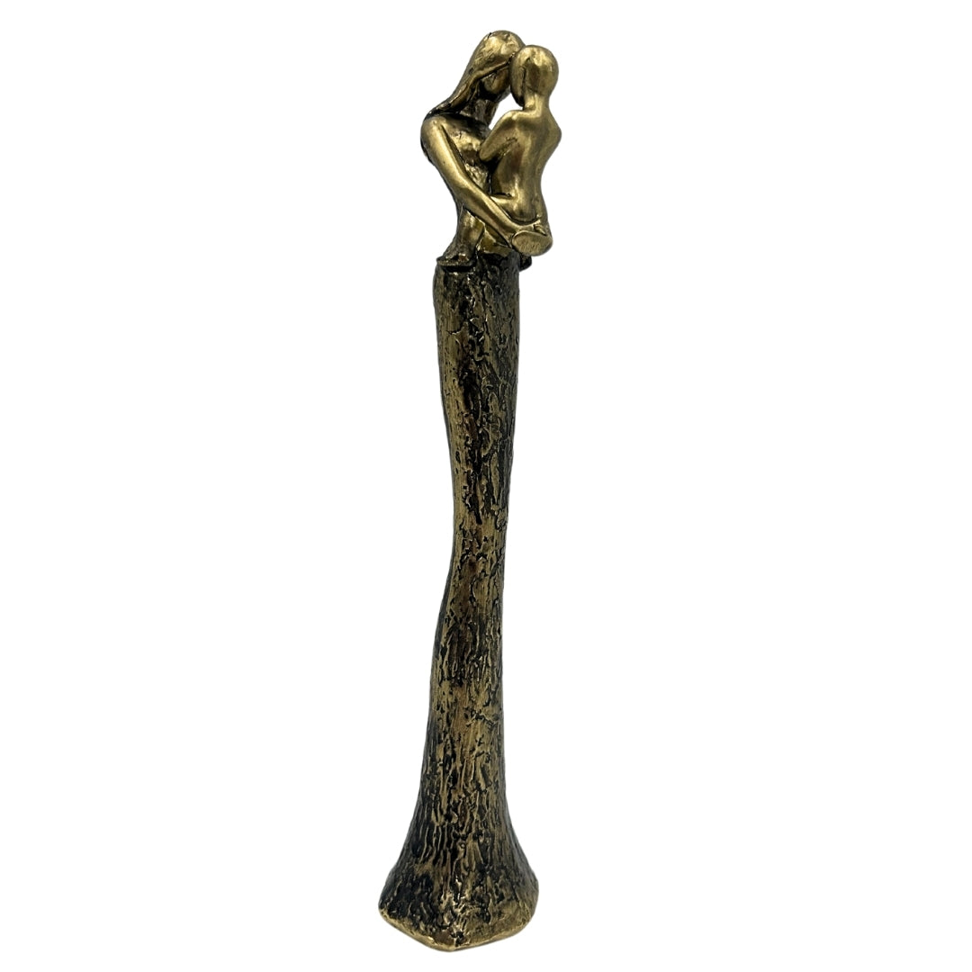 Moderne Figur Mutter mit Kind - Symbol der Familie - Höhe 27cm - E43586
