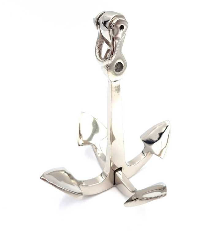 Metallanker - maritime Dekoration - 20 cm - N-2988
