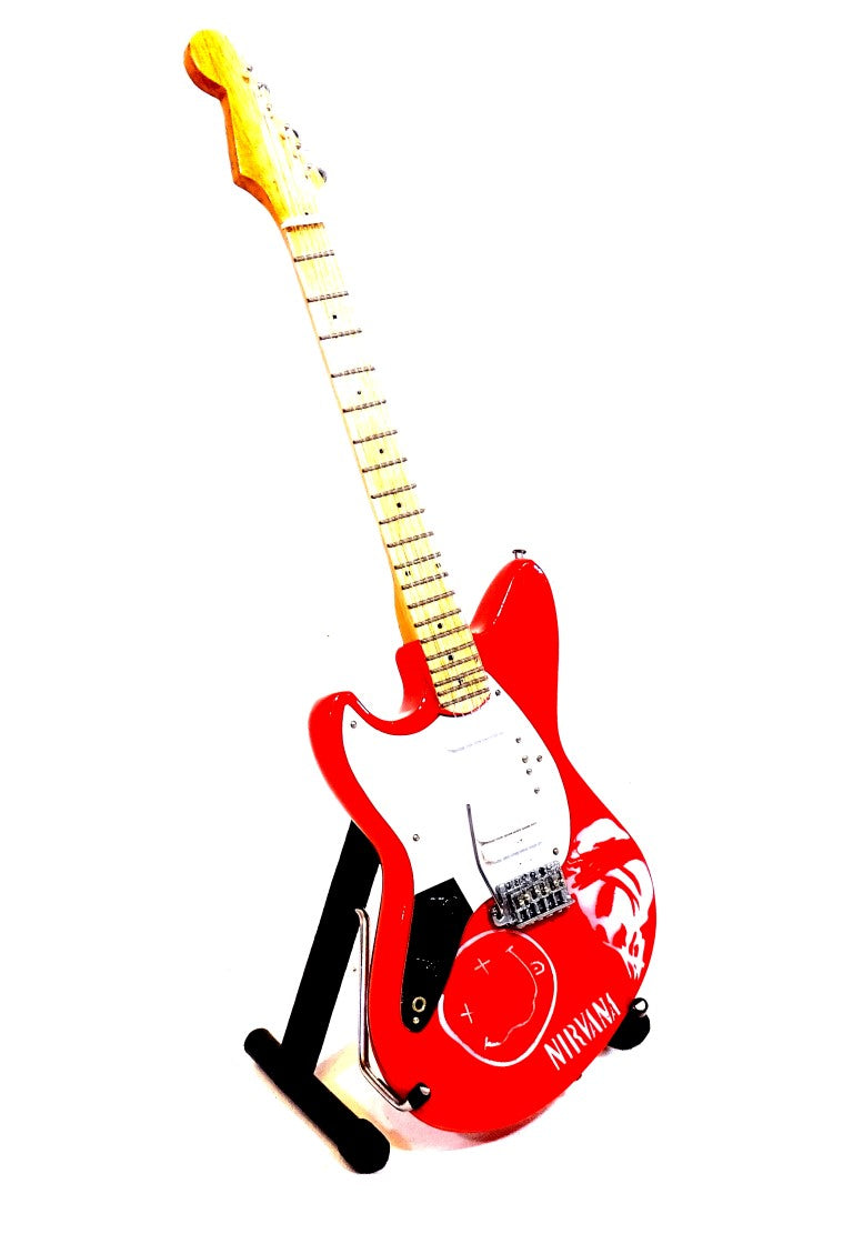 Mini-Gitarre - im Stil von Nirvana - Kurt Cobain - MGT-5753B