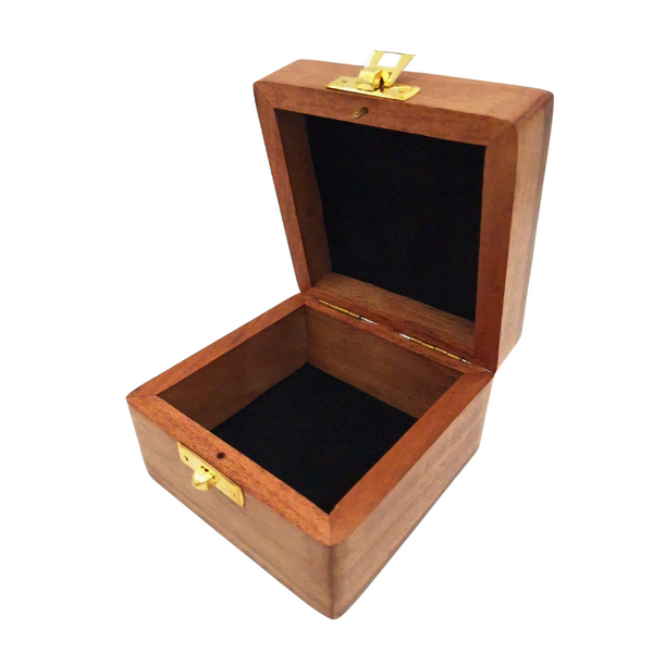 Holzschachtel 6 x 6 x 4 cm - DNU-017