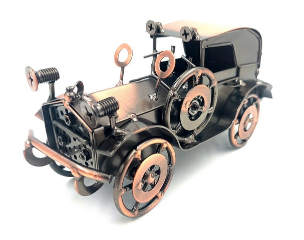 Metallmodell eines Retro-Automobils Autodekoration Vintage - Q87