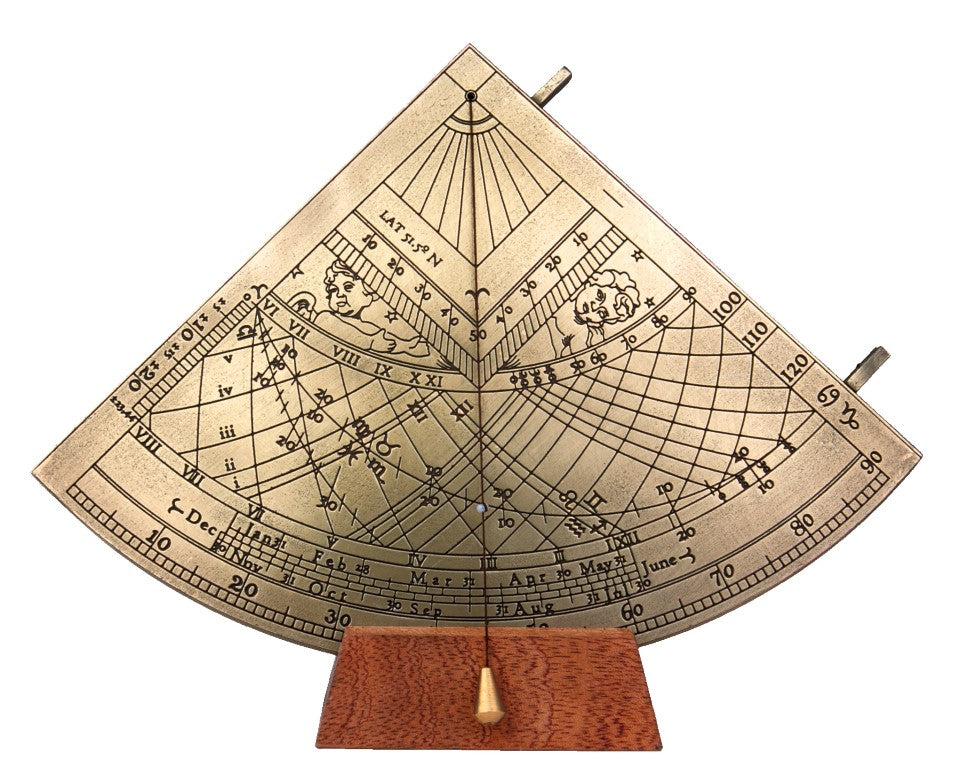 Messing-Sonnenquadrant Gunter - H39