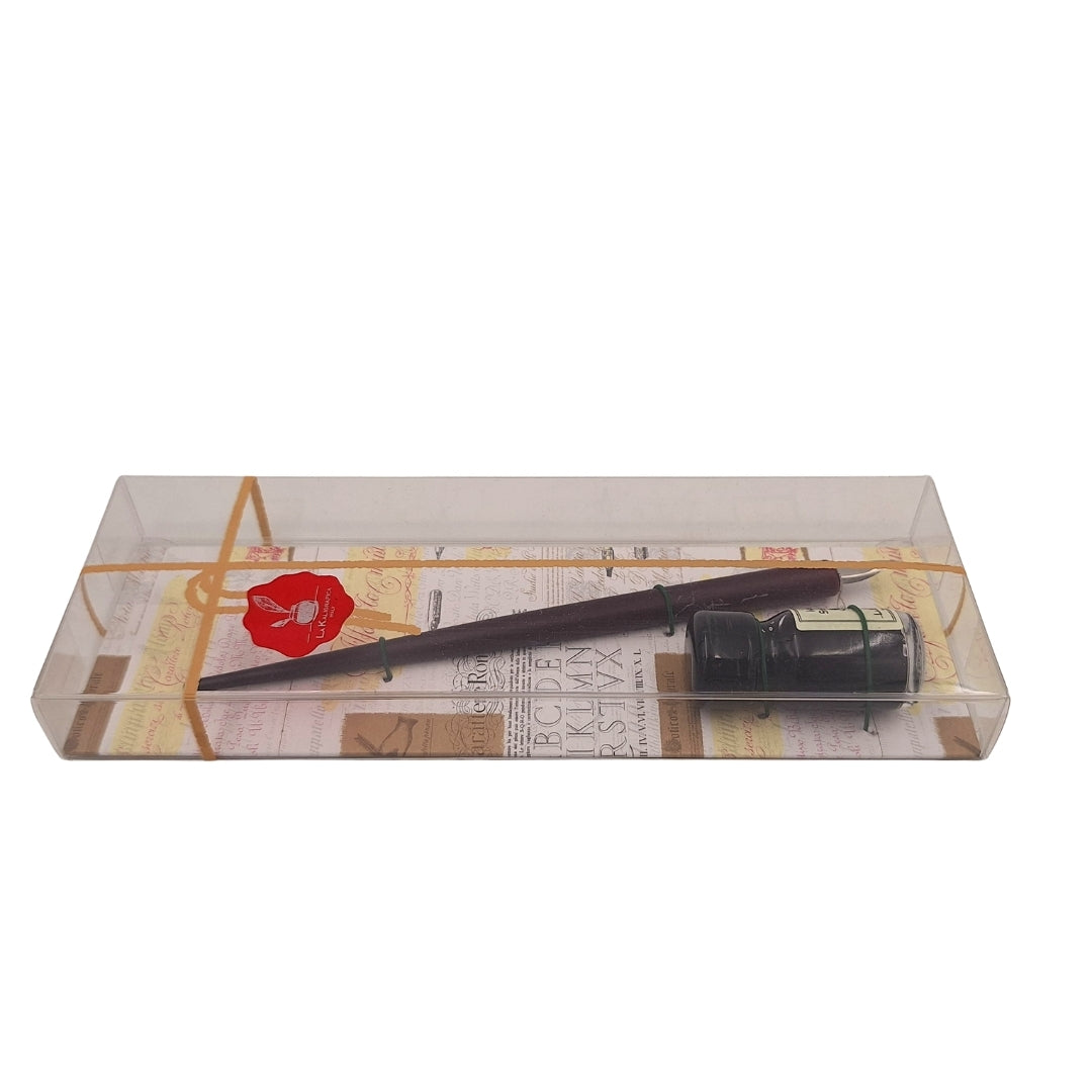 Kalligrafie-Set - Federhalter mit Feder + Tinte – 708