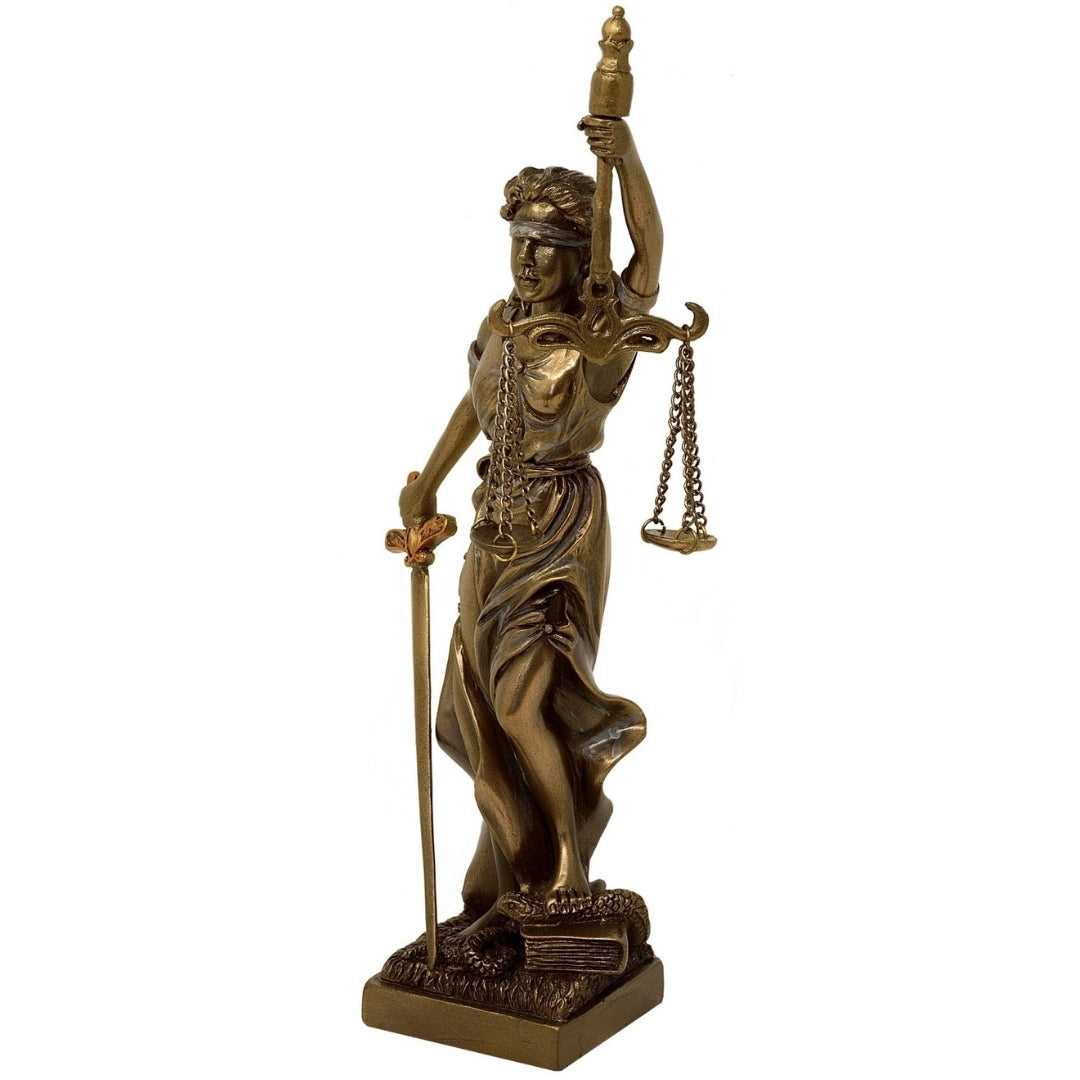 Figur Themis Göttin der Gerechtigkeit 20 cm - Geschenk für Juristen – MC-90184