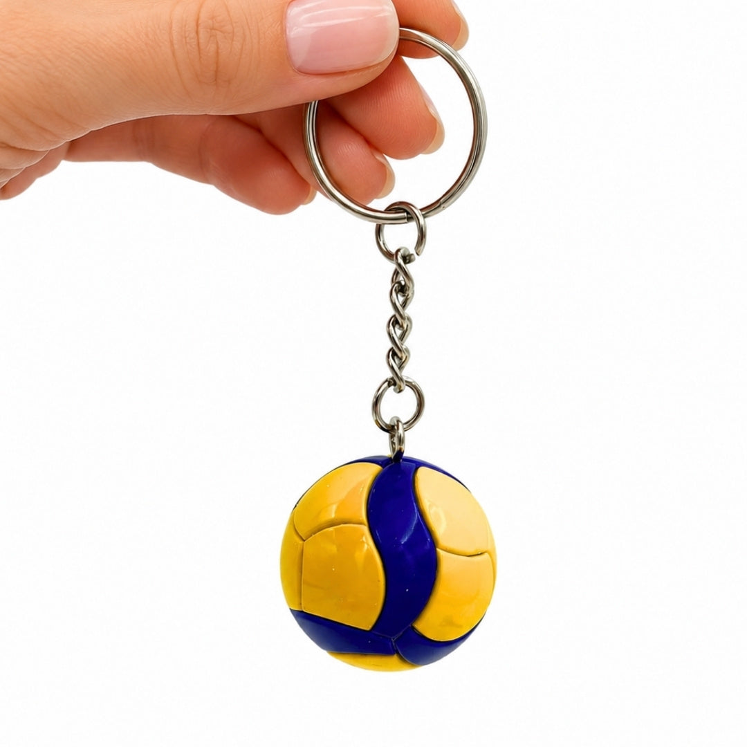 Sport-Schlüsselanhänger Volleyball – Geschenk für Volleyballspieler - VBK-001