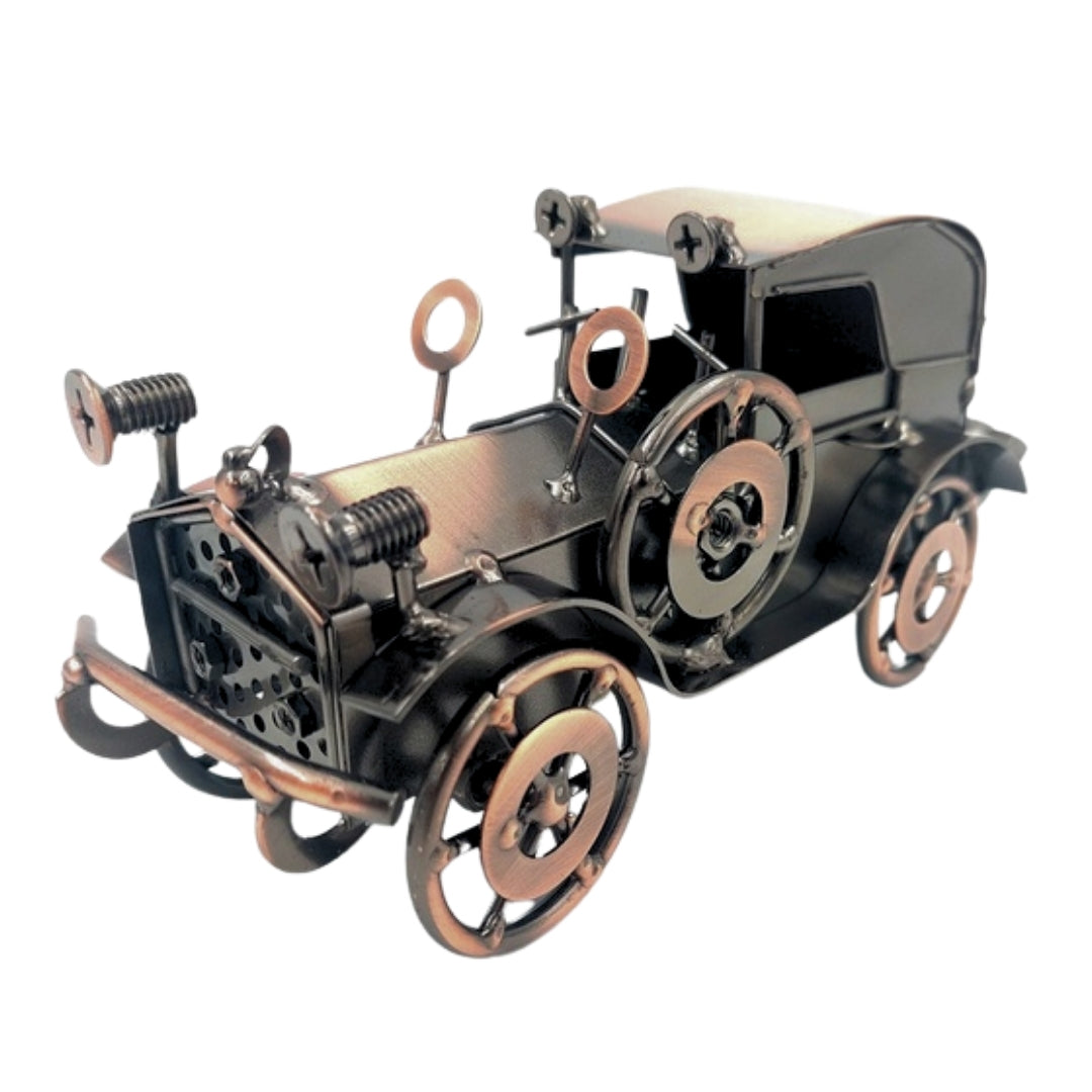 Metallmodell eines Retro-Automobils Autodekoration Vintage - Q87