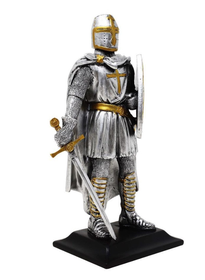 Ritter - Kreuzritter - große Figur aus Polyresin - MC-36049