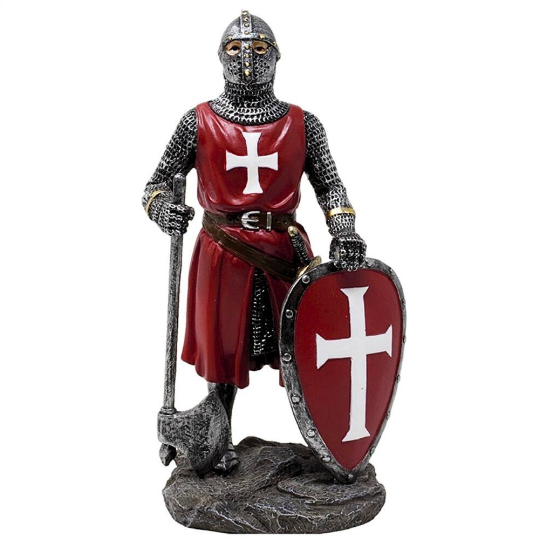 Figur Kreuzritter 18,5 cm – Polyresin – MC-23133