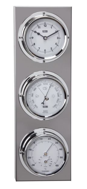 Außenwetterstation mit Uhr - 29.0723