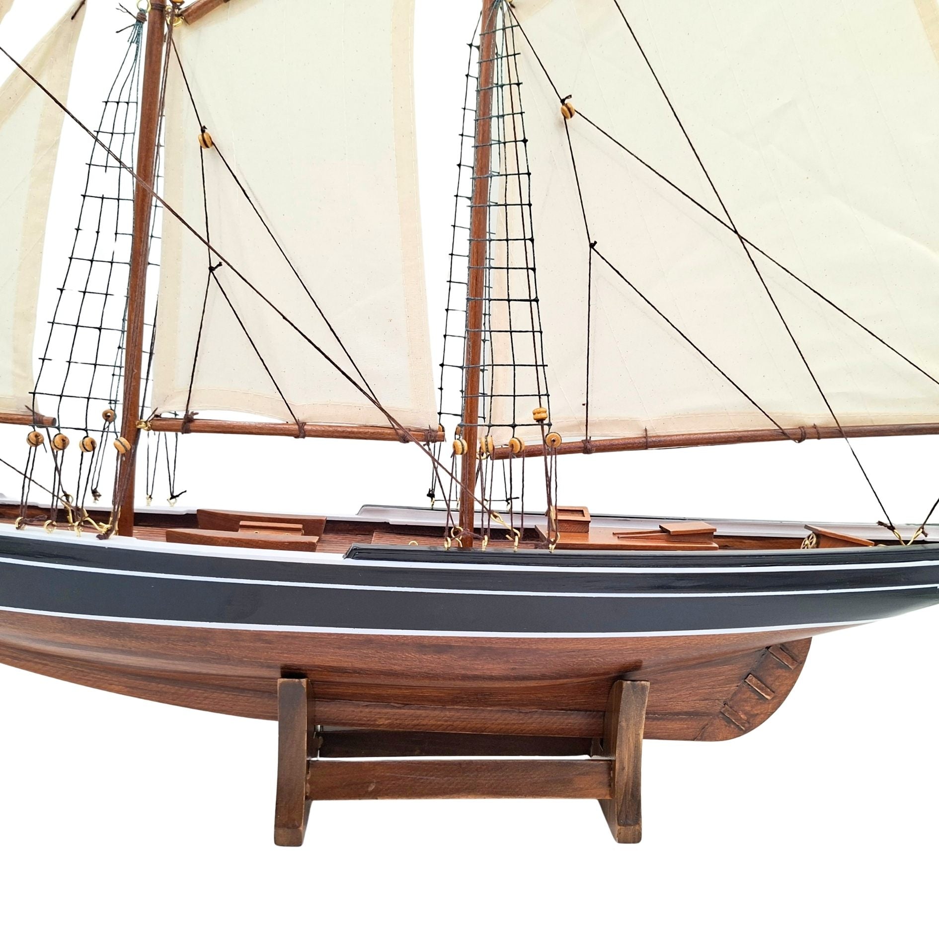 Modell des Schoners Bluenose - maritime Dekoration 78 cm – 518