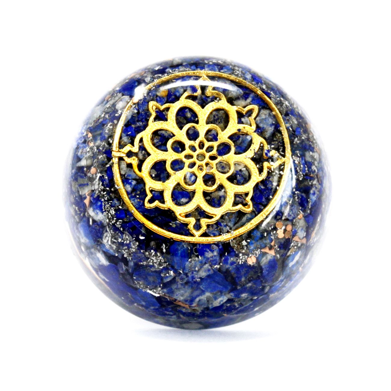 Orgonit-Schreibtisch-Kraftpakete - Lapislazuli-Kuppel