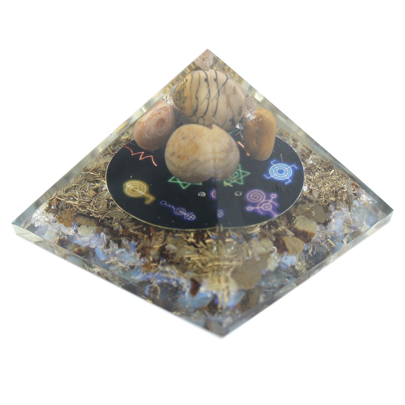 Orgonit-Pyramide Midnight Reiki