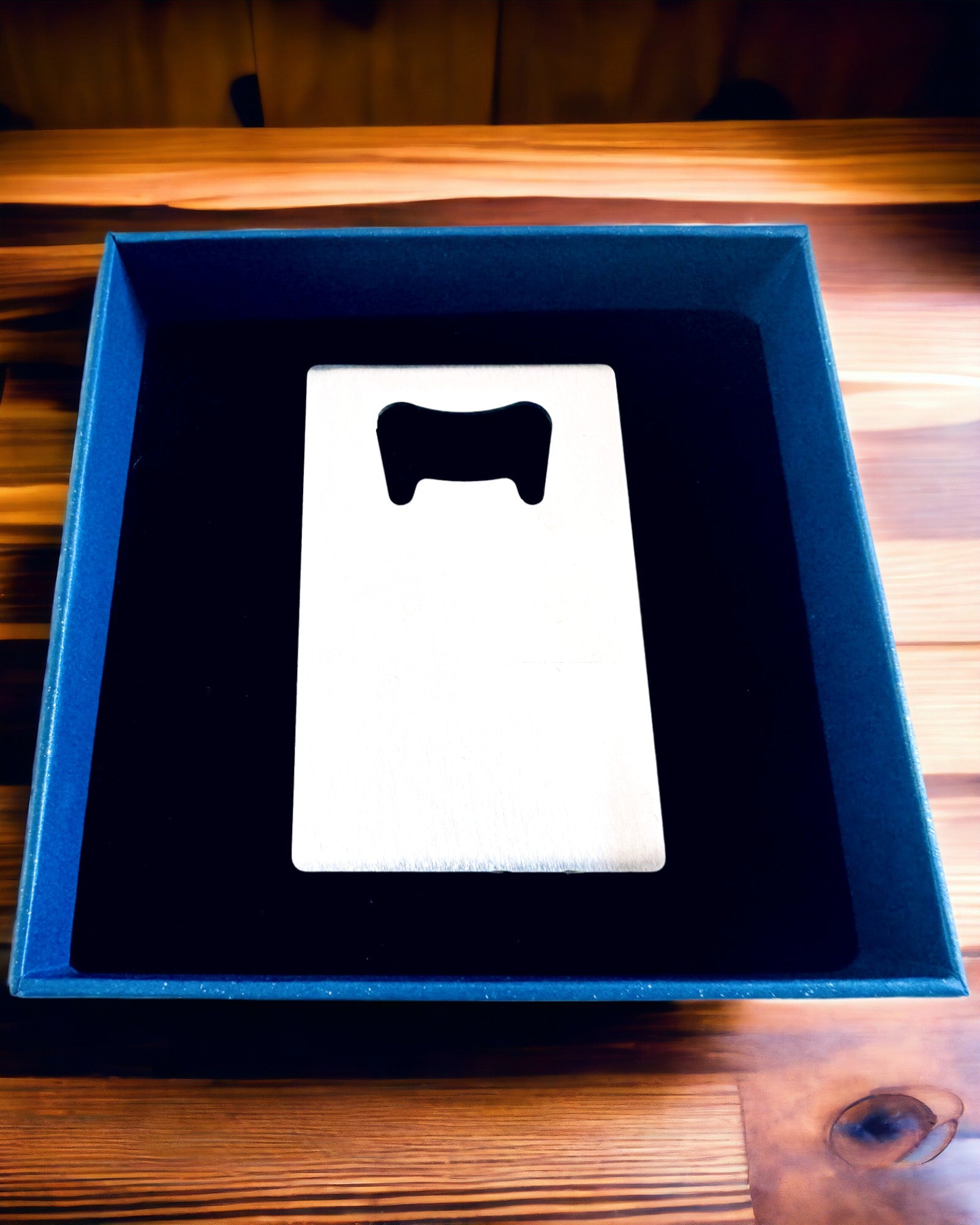 Flaschenöffner aus Edelstahl - Elegantes und Praktisches Gadget - Personalisierung mit Gravur