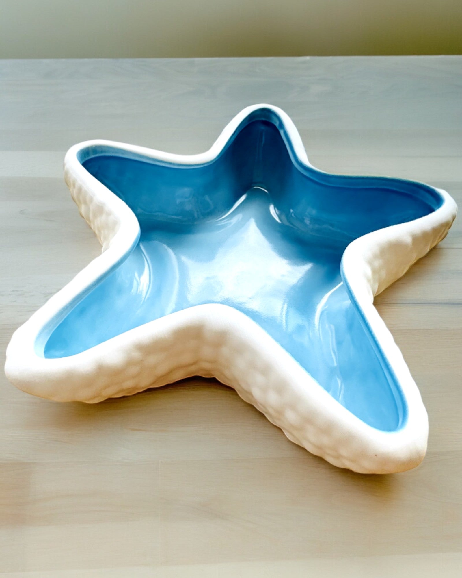 Keramikschale "Sternenglanz" - 14 cm Breite - als Geschenk, Personalisierung mit Gravur