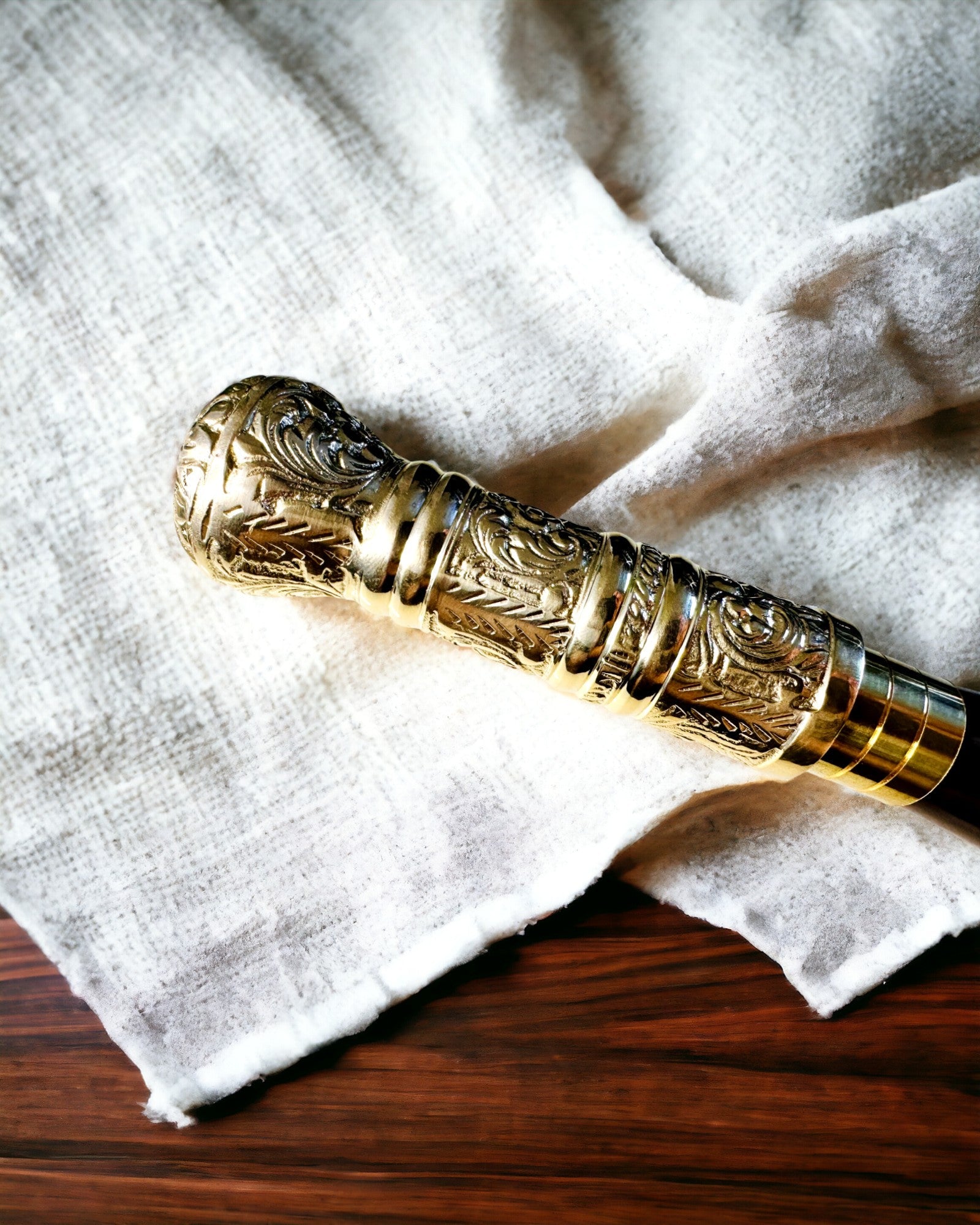 Premium-Schuhlöffel "Eleganz Rajput" mit Gravuroption