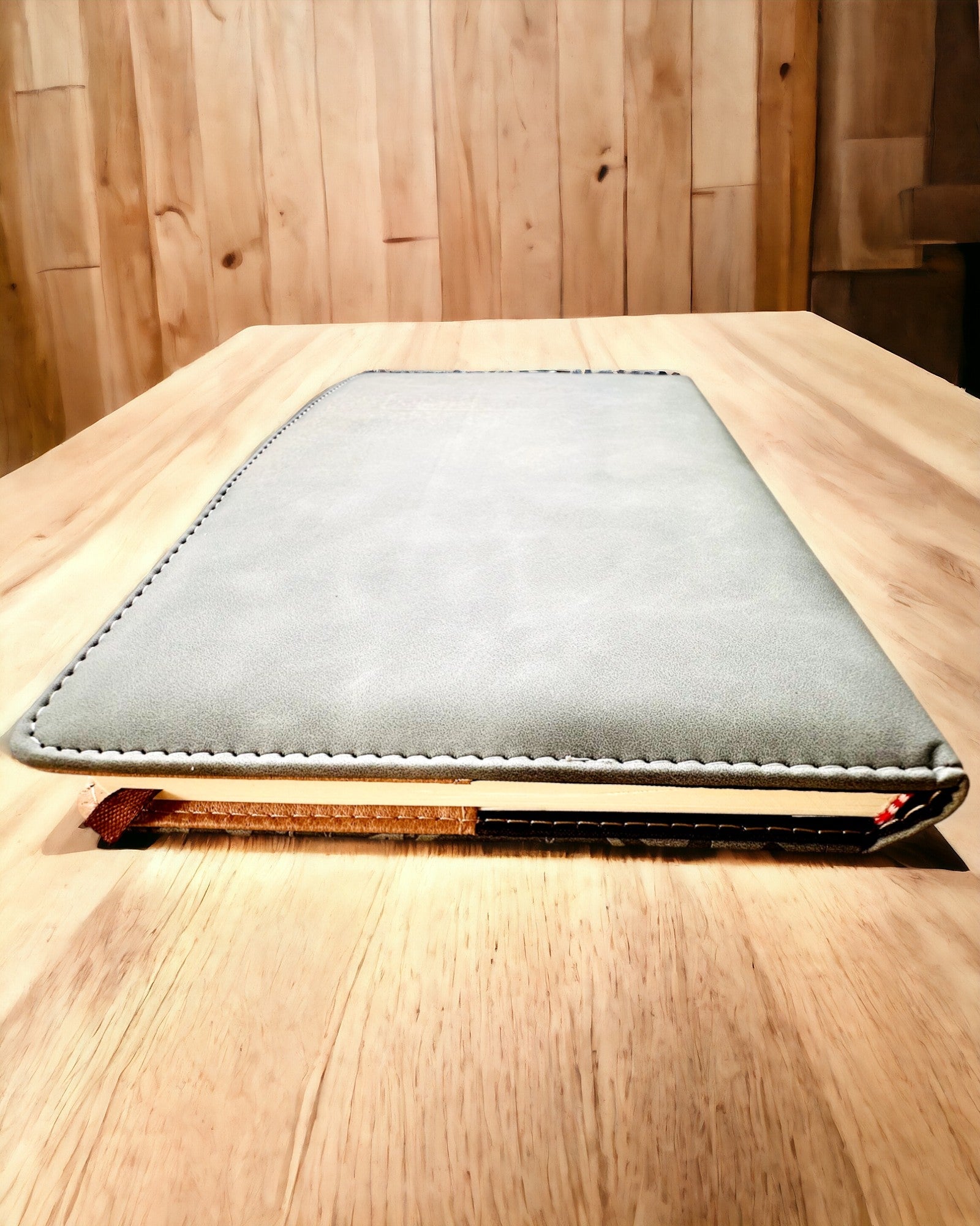 Exklusives Notizbuch, PU-Leder, A5 mit Zahlenschloss - "Secret Journal", Personalisierung mit Gravur