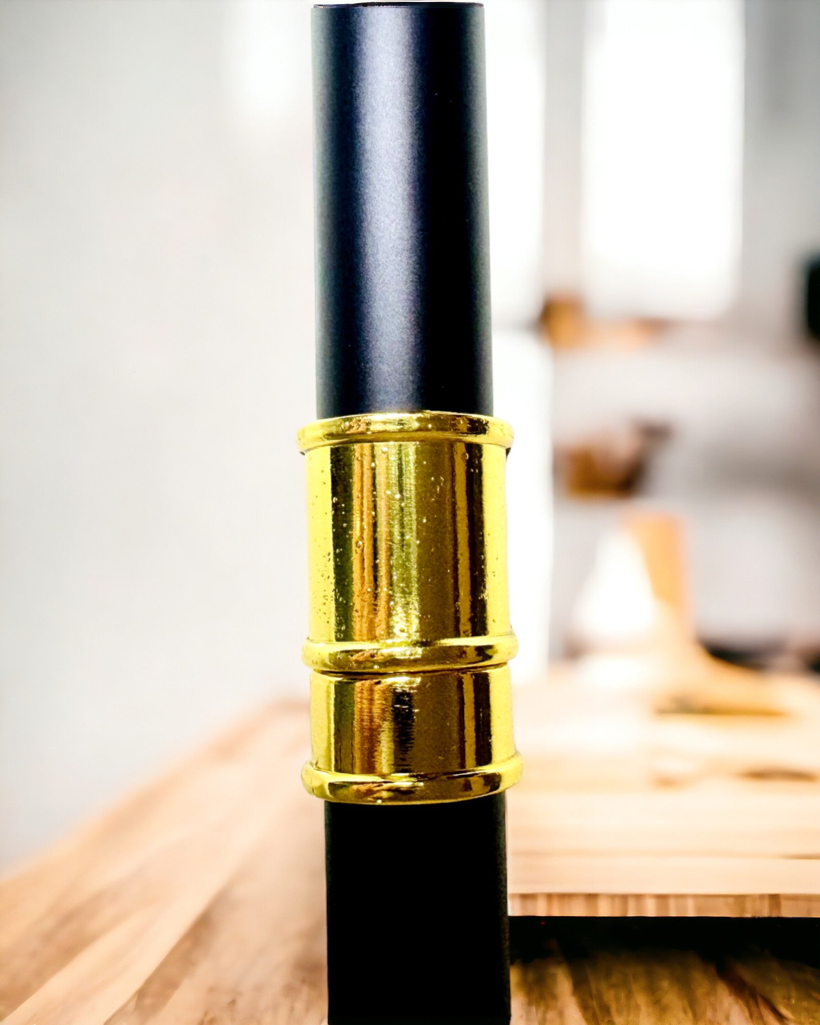 Luxusstock mit goldenem Griff in Blumenform – Elegant und modisch, 93 cm