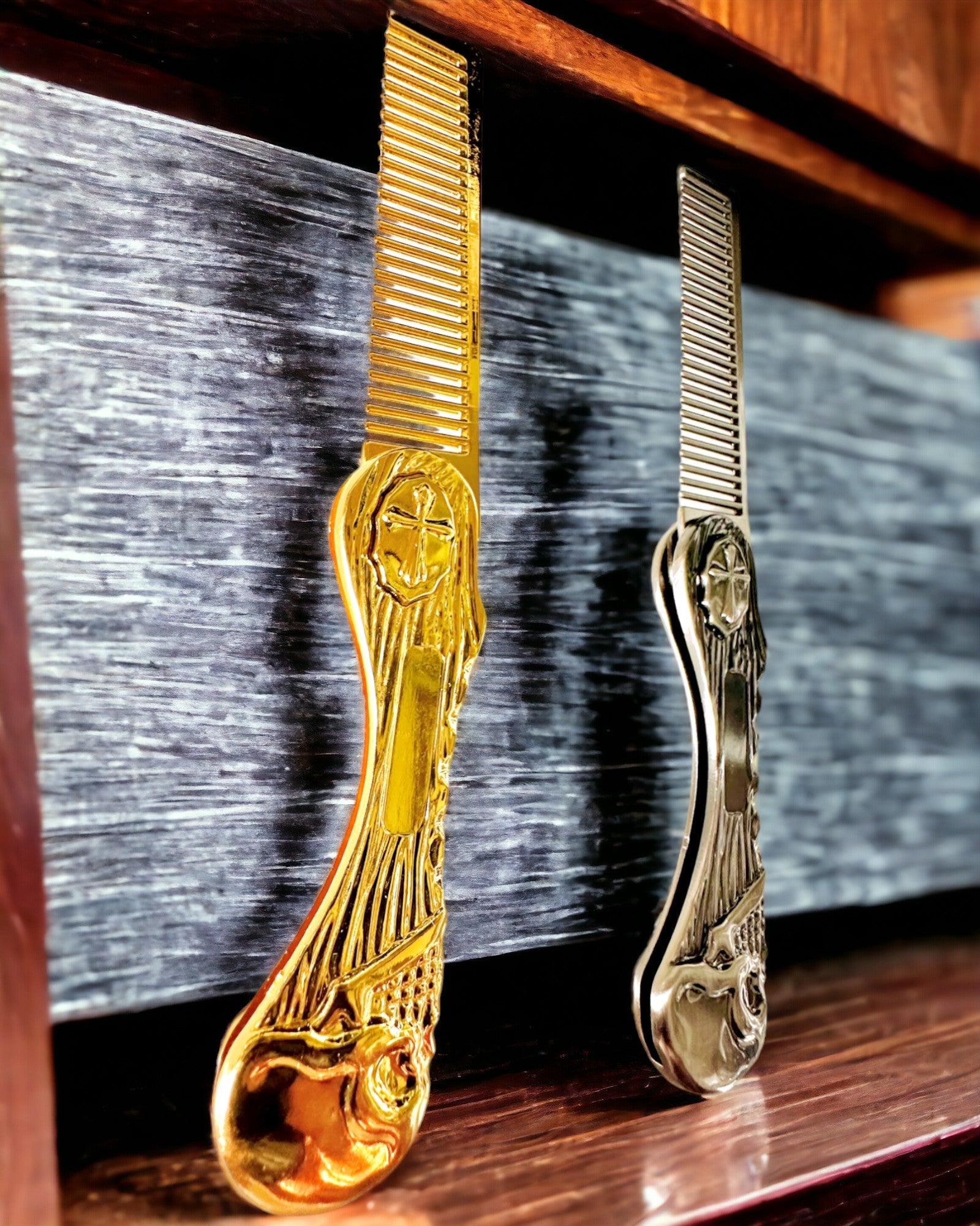 Mystic Skull Comb - Premium-Kamm, Personalisierung mit Gravur möglich