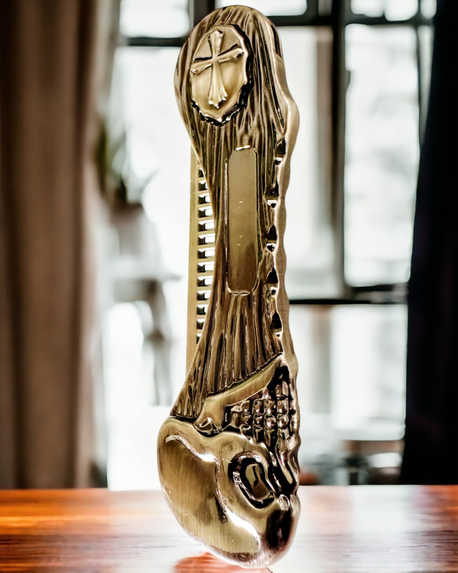 Mystic Skull Comb - Premium-Kamm, Personalisierung mit Gravur möglich