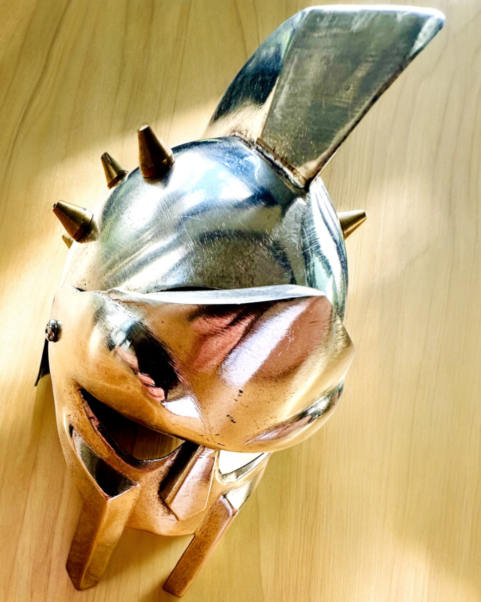 Gladiatoren-Rittermaske "Sparta" - Personalisierung mit Gravur möglich