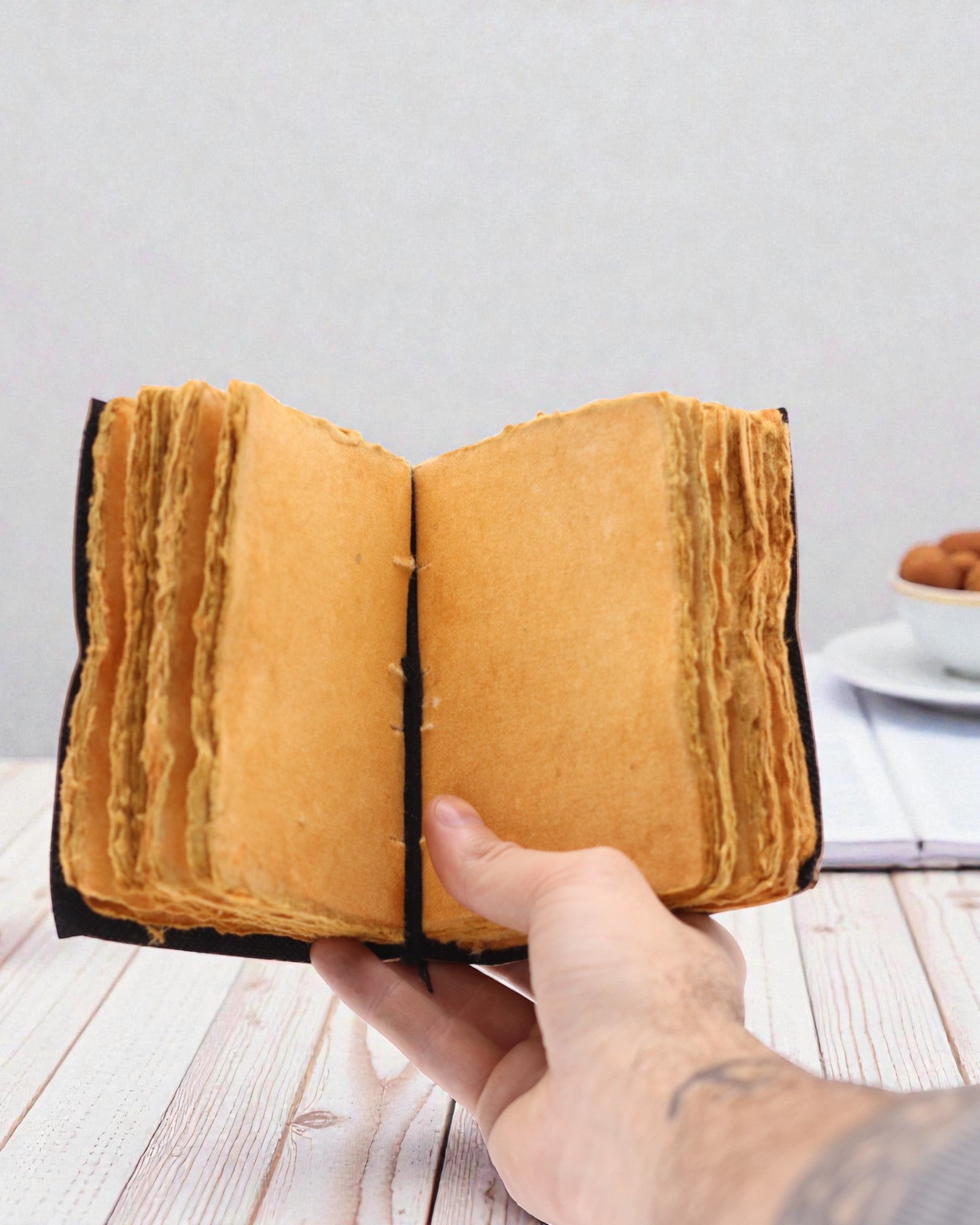 Narratio Anima – Leder-Notizbuch Die Geschichten, die ich mir selbst erzähle