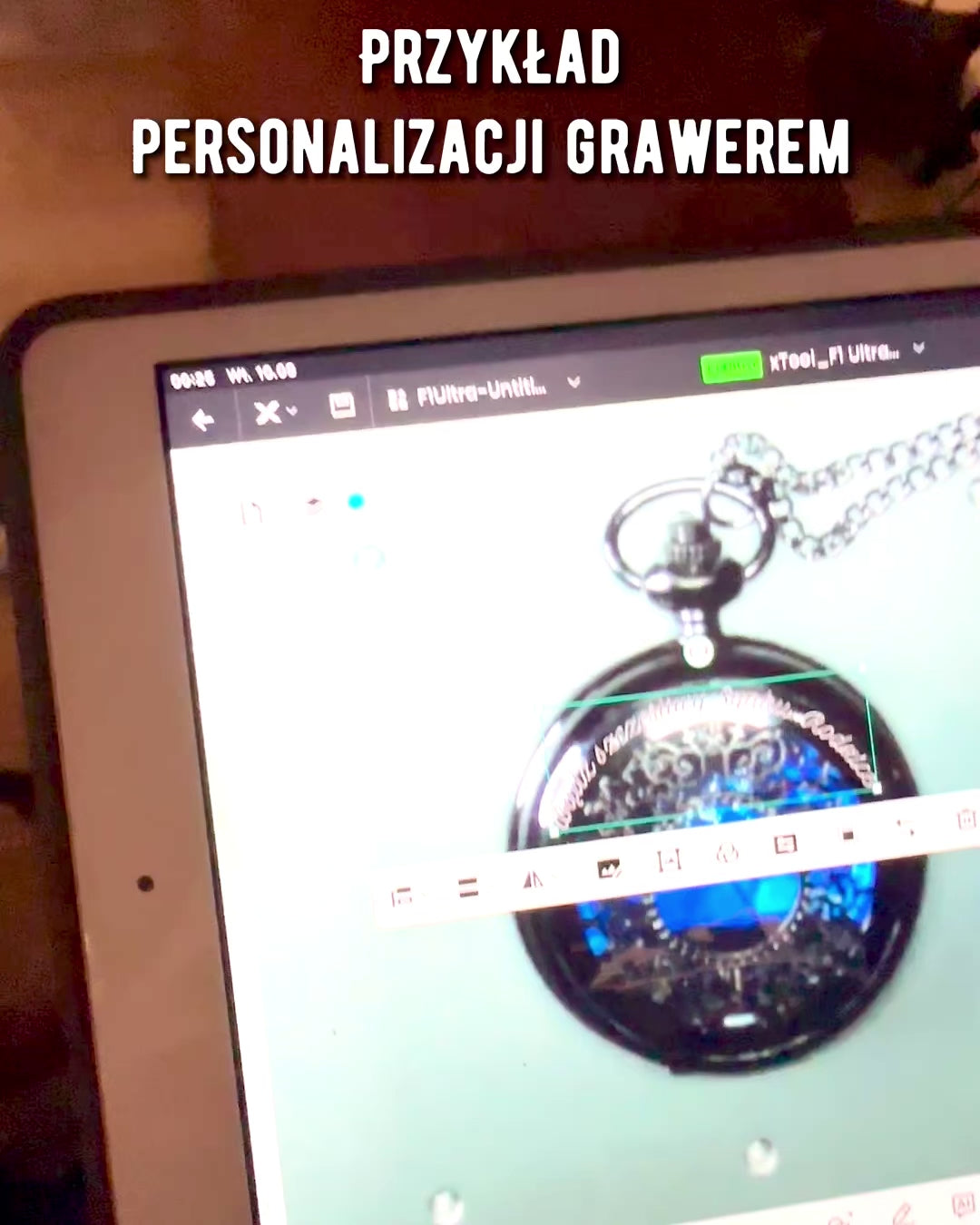 Taschenuhr "Eternum", personalisierte Geschenkgravur
