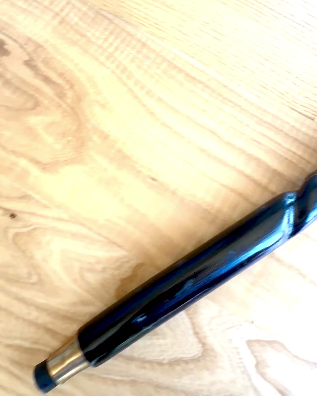 Spazierstock "Majestätsstock" aus Holz, handgefertigt, Gravur möglich, 2 Varianten zur Auswahl